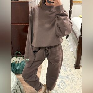 Daily Drills Mocha sweatset